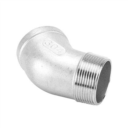 Codo de montaje de tubería de acero inoxidable